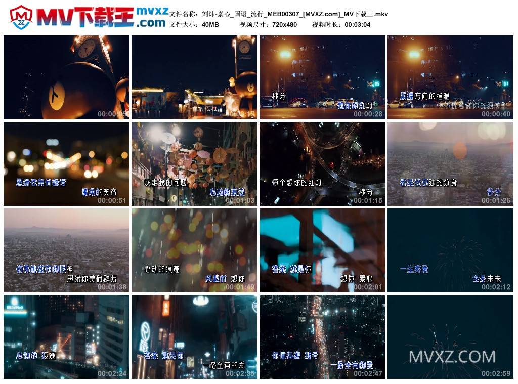 刘炜-素心_国语_流行_MEB00307